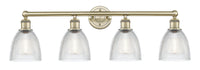 Edison Bath Vanity Light Cast Brass Finish