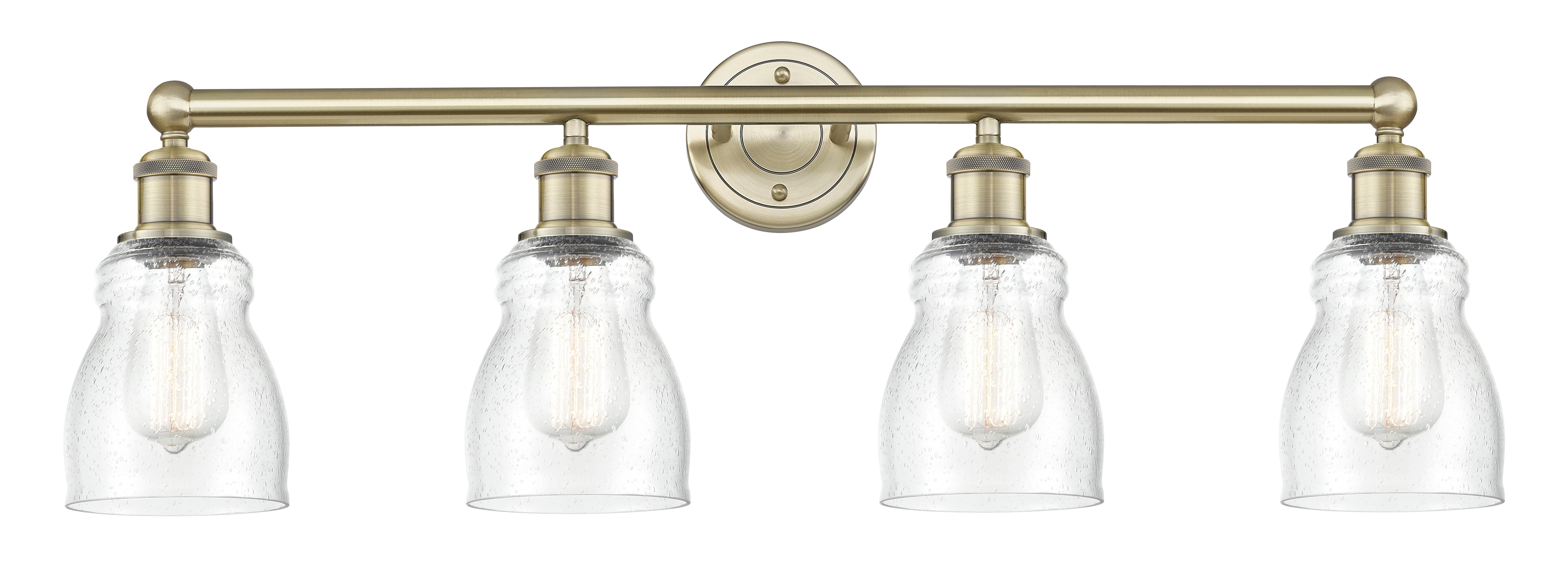 Edison Bath Vanity Light Cast Brass Finish
