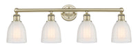 Edison Bath Vanity Light Cast Brass 35 Inch