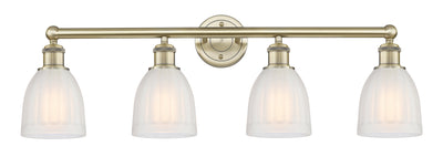 Edison Bath Vanity Light Cast Brass 35 Inch
