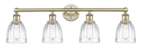 Edison Bath Vanity Light Cast Brass 35 Inch