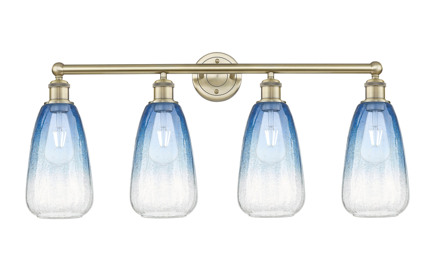 Edison Bath Vanity Light Cast Brass