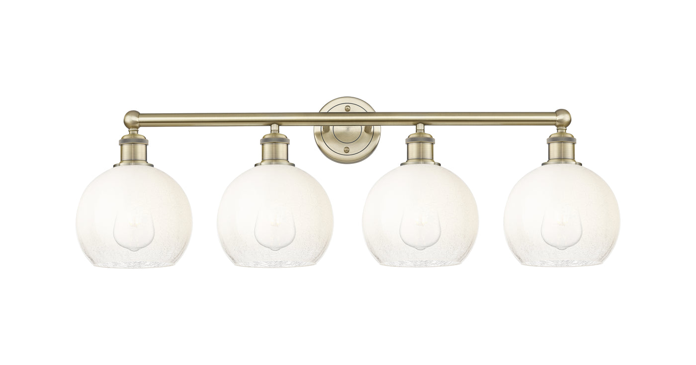 Edison Bath Vanity Light Cast Brass 33 Inch