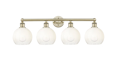 Edison Bath Vanity Light Cast Brass 33 Inch