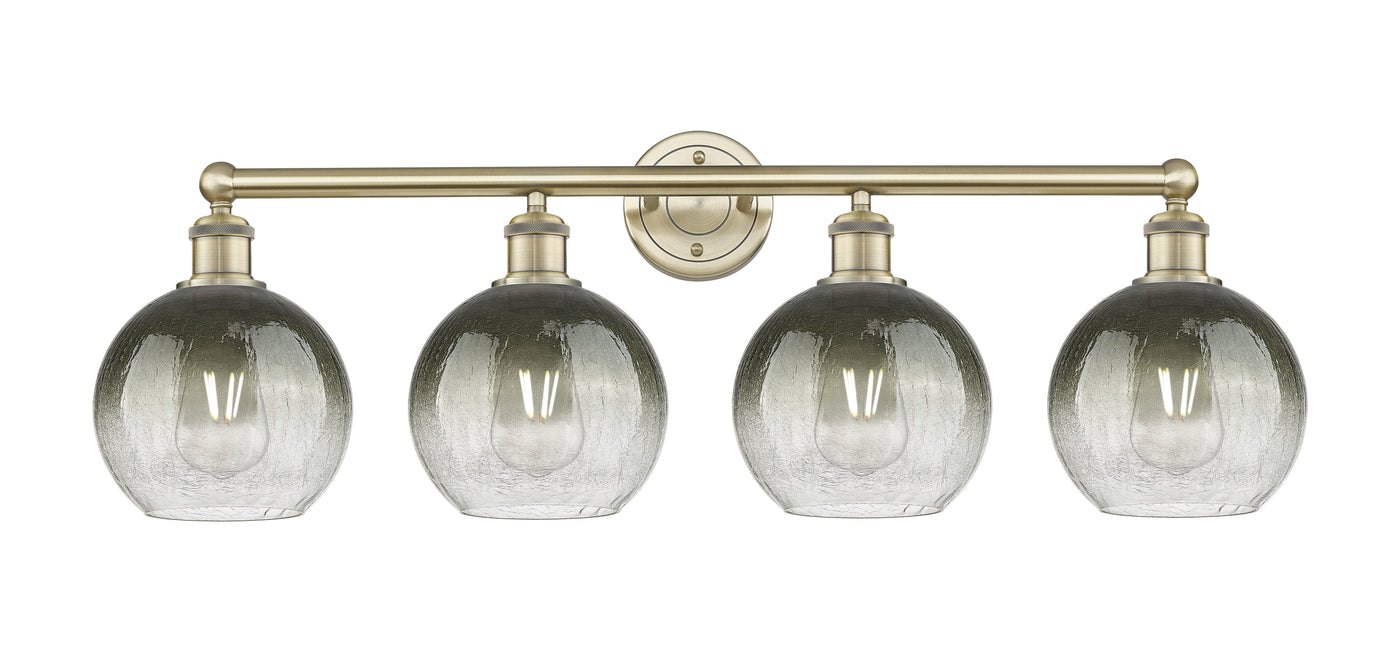 Edison Bath Vanity Light Cast Brass 33 Inch