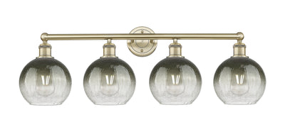 Edison Bath Vanity Light Cast Brass 33 Inch