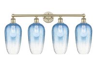 Edison Bath Vanity Light Cast Brass 34 Inch