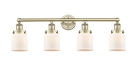 Edison Bath Vanity Light Brass 34 Inch