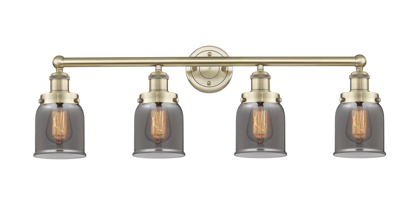 Edison Bath Vanity Light Brass 34 Inch