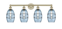 Edison Bath Vanity Light Cast Brass Glass