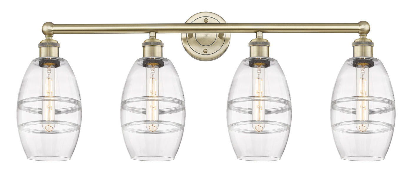 Edison Bath Vanity Light Cast Brass Glass