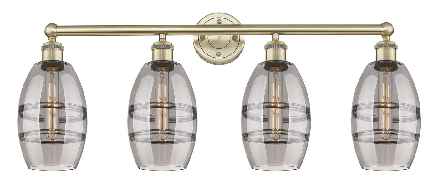 Edison Bath Vanity Light Cast Brass Glass