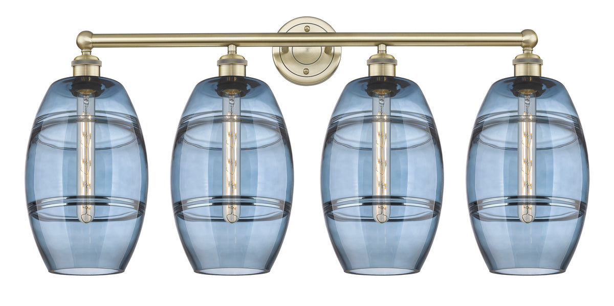 Vaz 35-Inch 4-Light Bath Vanity Light 17.25-Inch High