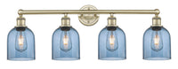 Edison Bath Vanity Light Cast Brass 35 Inch