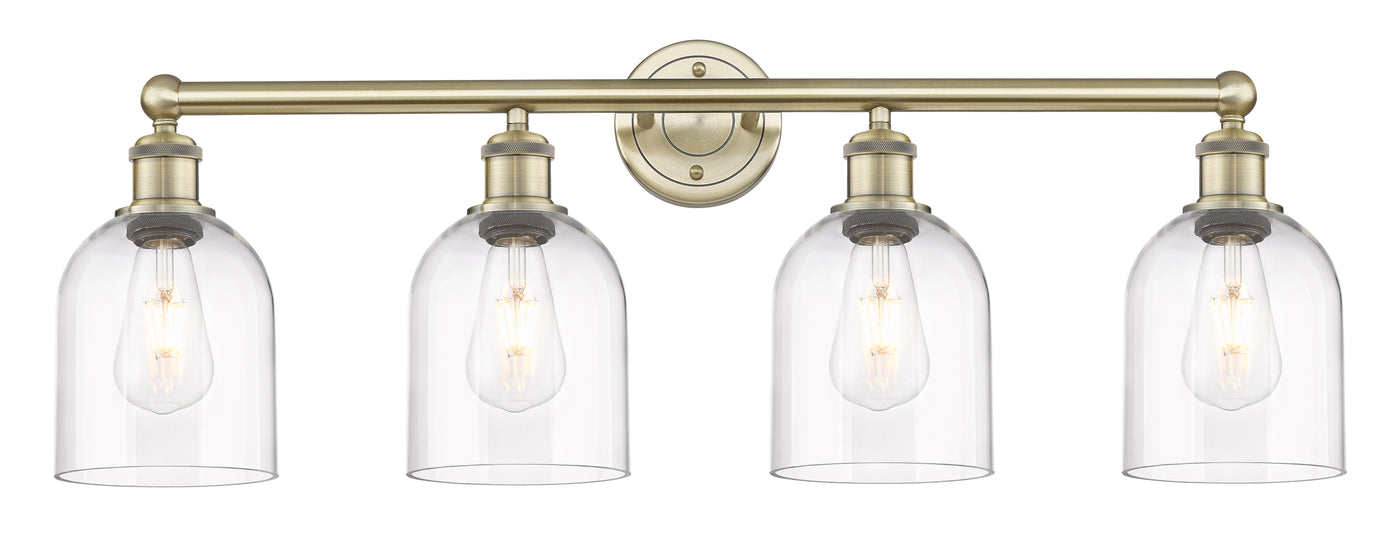 Edison Bath Vanity Light Cast Brass 35 Inch