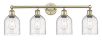 Edison Bath Vanity Light Cast Brass 35 Inch