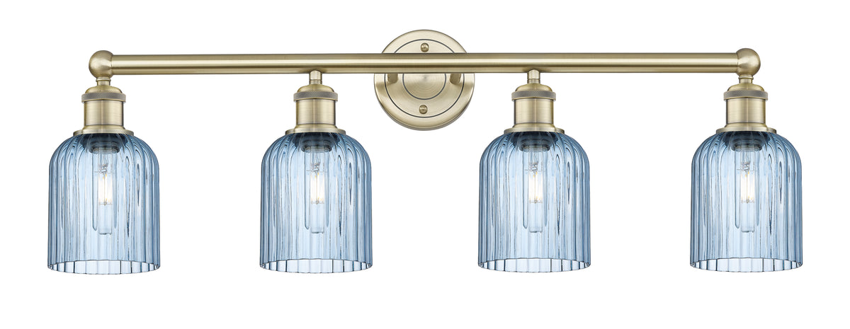 Bridal Veil 32-Inch 4-Light Bath Vanity Light 5-Inch Shade