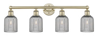 Edison Bath Vanity Light Steel Glass Modern