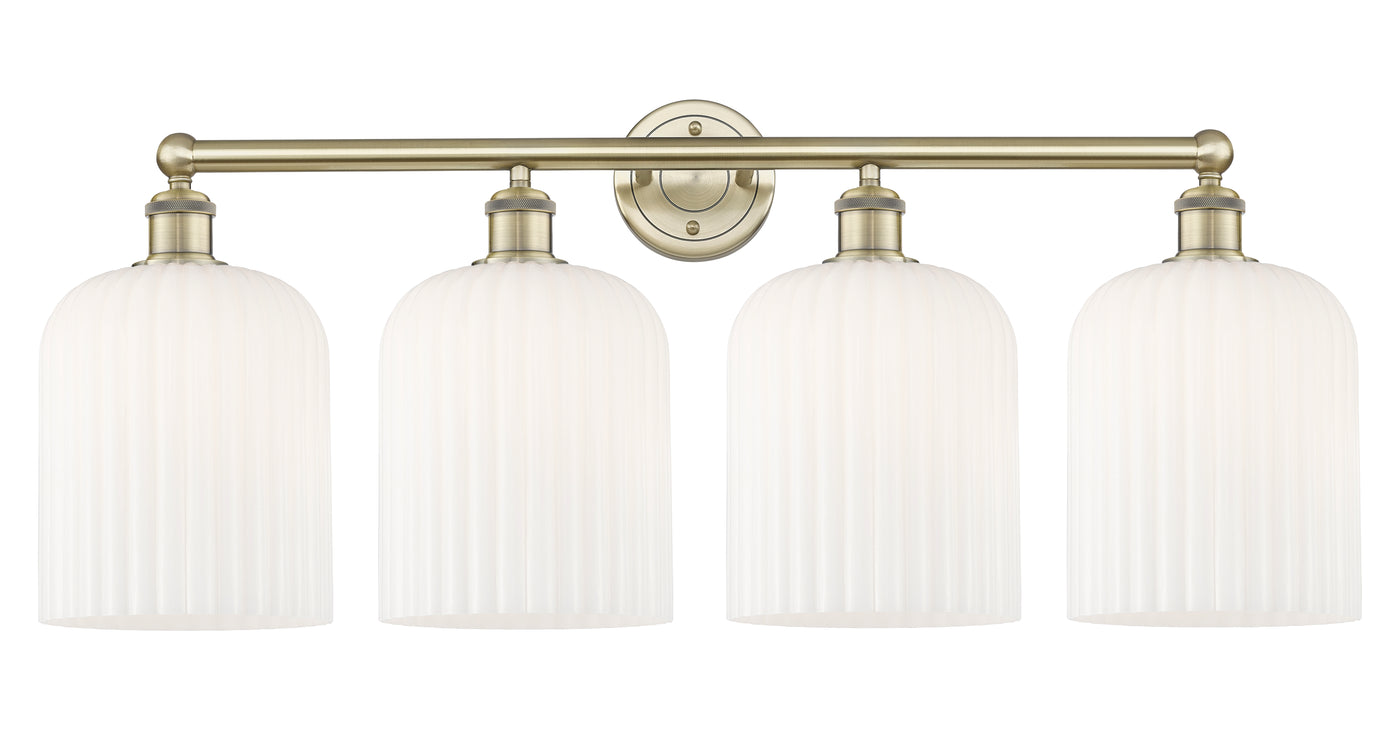 Edison Bath Vanity Light Cast Brass Finish