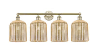 Edison Bath Vanity Light Cast Brass Finish