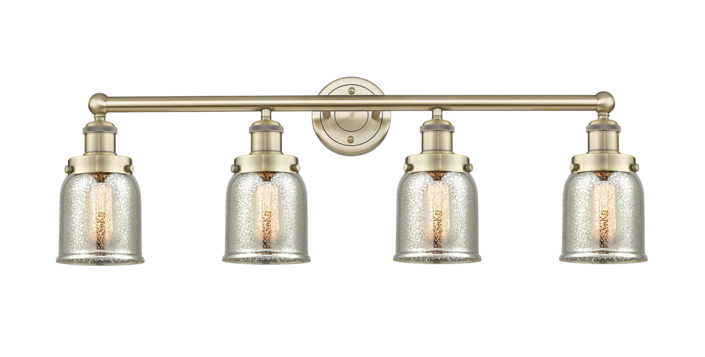 Edison Bath Vanity Light Brass 34 Inch