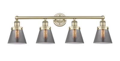 Edison Vanity Cast Brass Art Nouveau