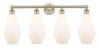 Edison Bath Vanity Light Cast Brass Finish
