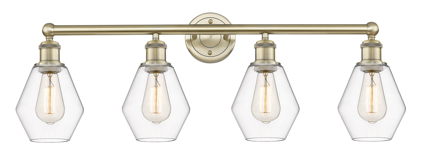 Edison Bath Vanity Light Cast Brass Finish
