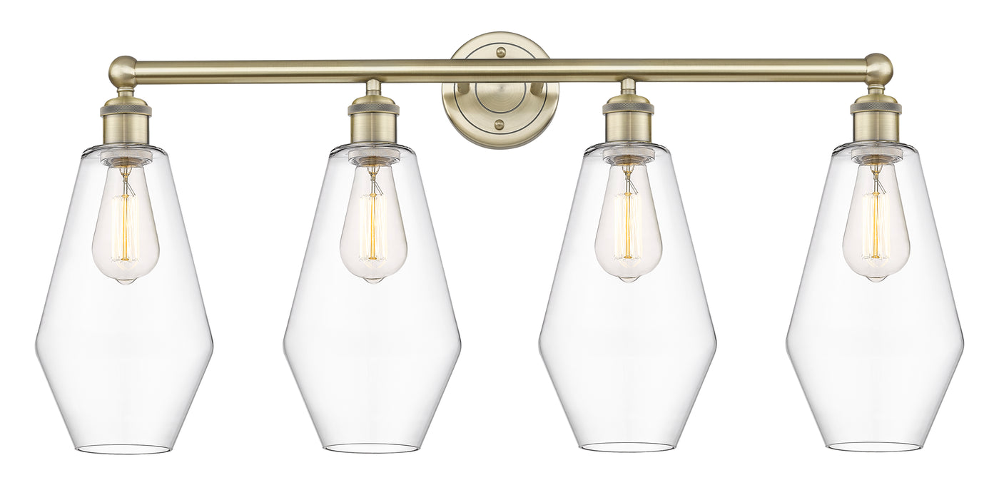 Edison Bath Vanity Light Cast Brass Finish
