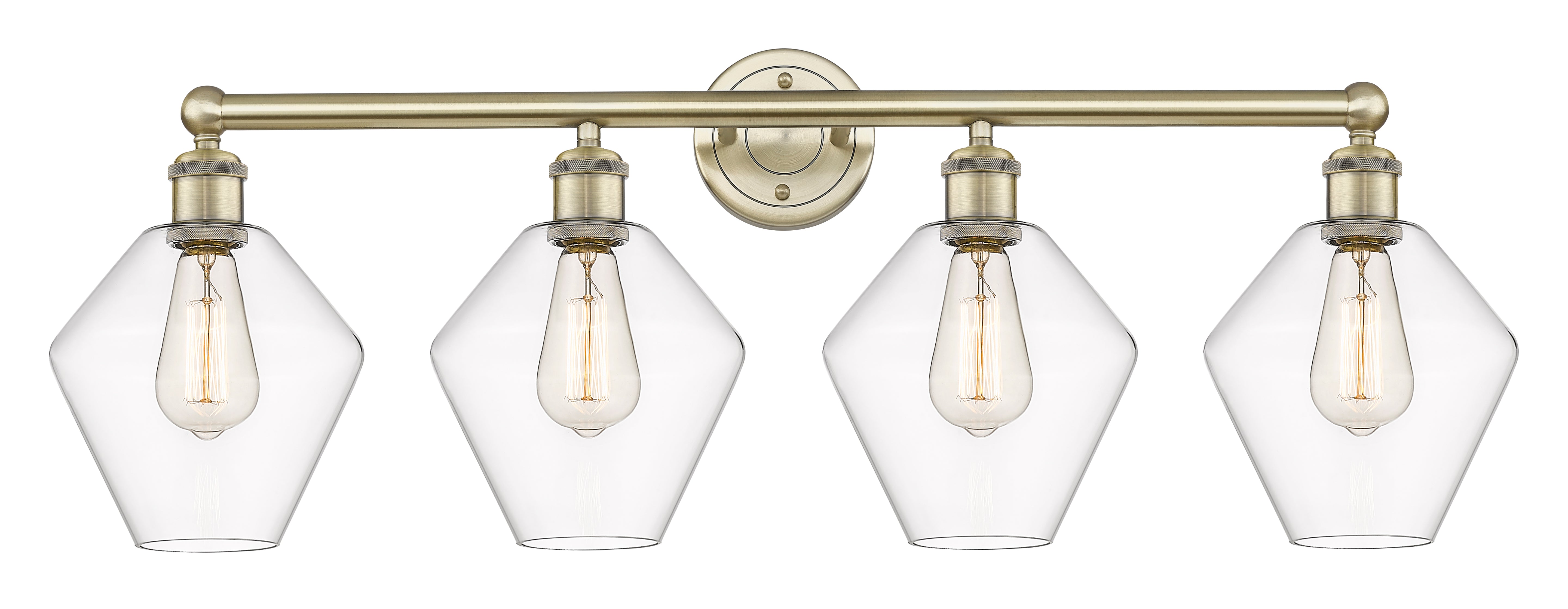 Edison Bath Vanity Light Cast Brass