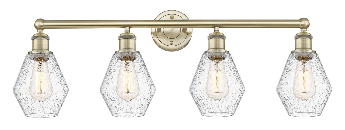 Edison Bath Vanity Light Cast Brass Finish
