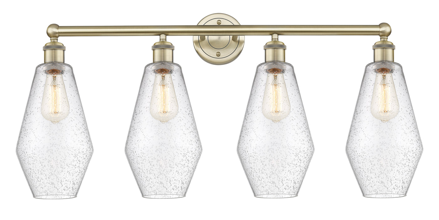 Edison Bath Vanity Light Cast Brass Finish