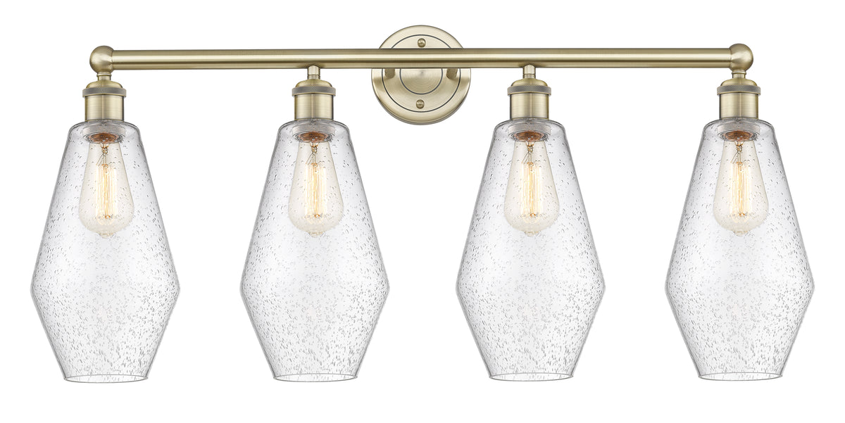 Cindyrella 34-Inch 4-Light Bath Vanity Light 16.25-Inch High