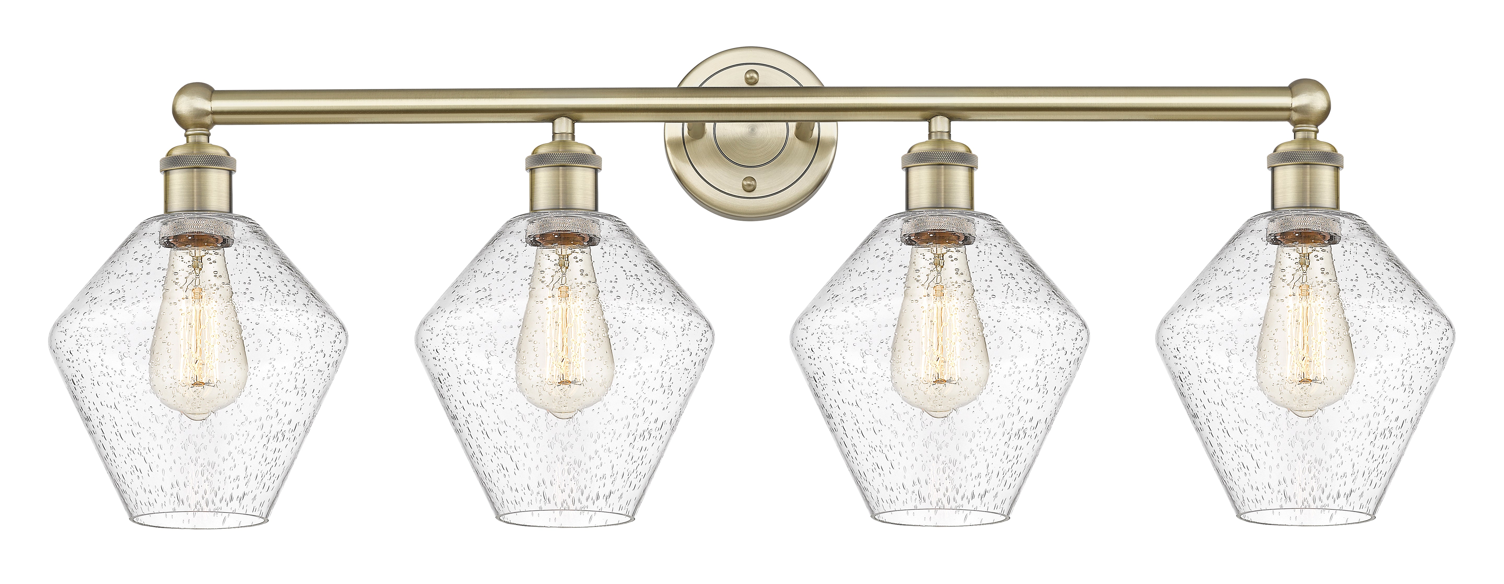 Edison Bath Vanity Light Cast Brass