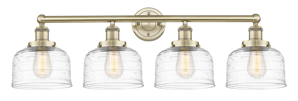 Bell 35-Inch 4-Light Bath Vanity Light Bowl Shade