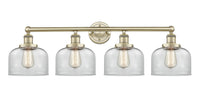 Edison Bath Vanity Light Cast Brass 34 Inch