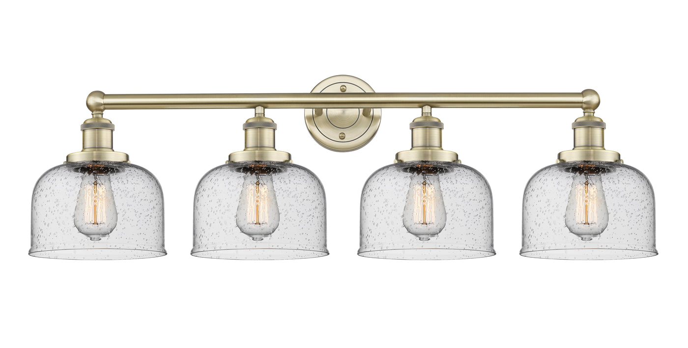 Edison Bath Vanity Light Cast Brass 34 Inch