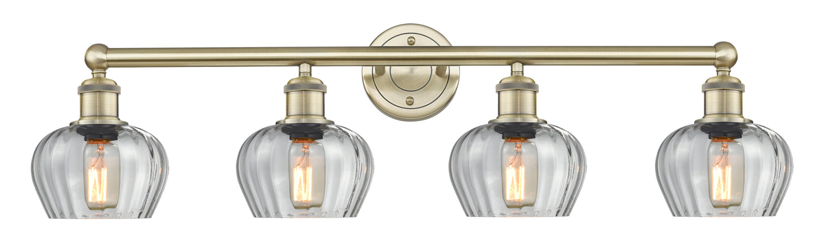 Fenton 34-Inch 4-Light Bath Vanity Light 9.75-Inch High
