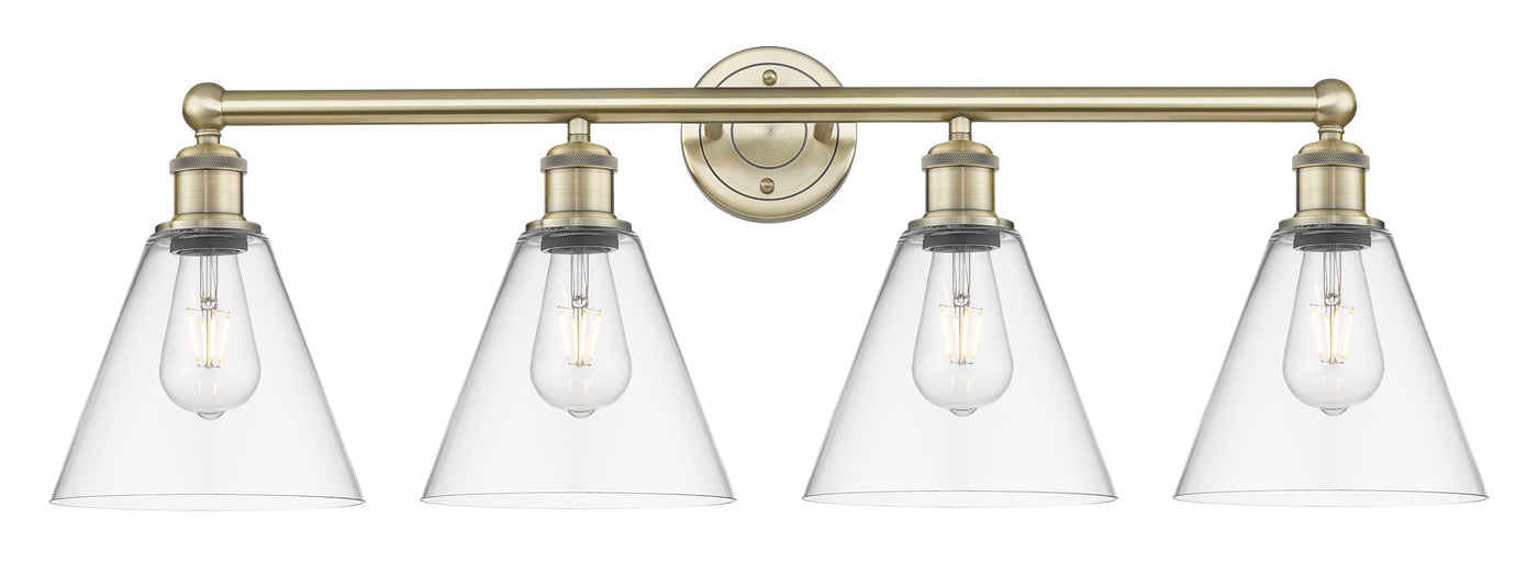 Edison Bath Vanity Light Cast Brass