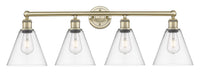Edison Bath Vanity Light Cast Brass