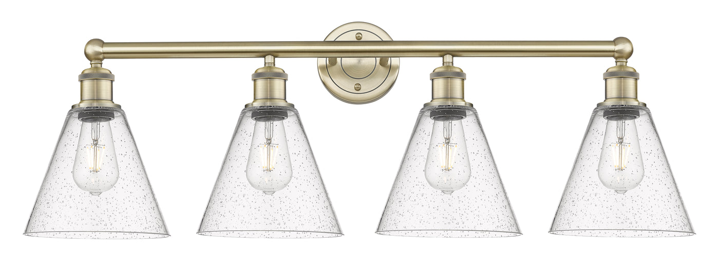 Edison Bath Vanity Light Cast Brass