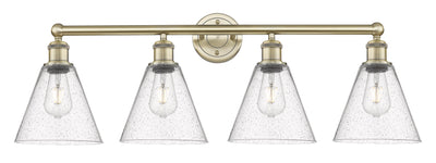 Edison Bath Vanity Light Cast Brass