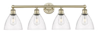 Edison Bath Vanity Light Brass Glass Steel