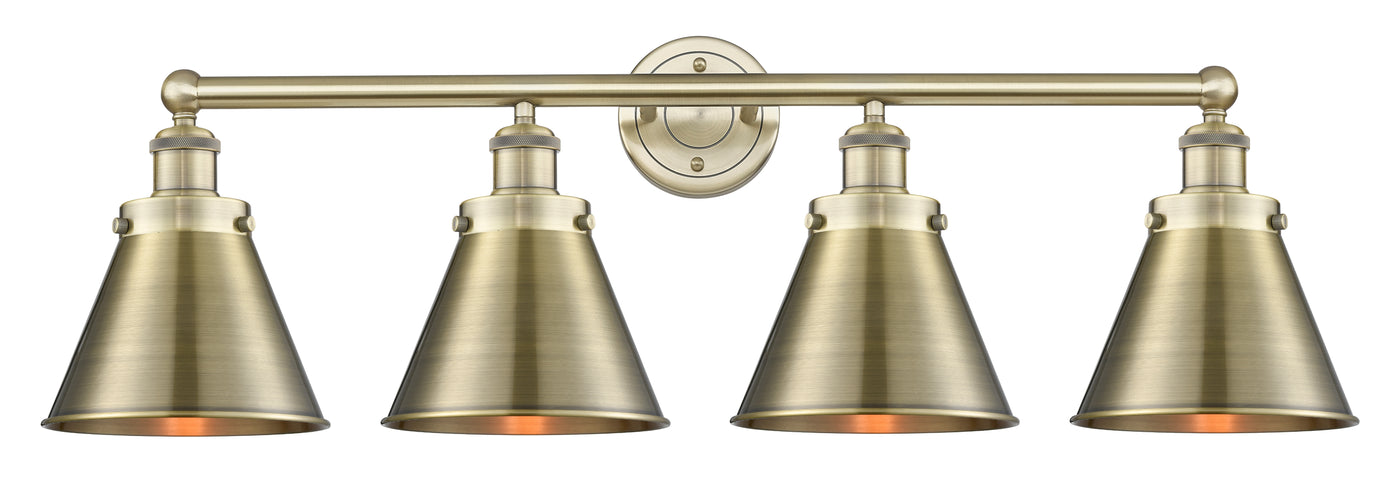 Edison Industrial, Farmhouse, Restoration-Vintage, Traditional Plymouth Bath Vanity Light