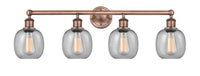Edison Bath Vanity Light Cast Brass Finish