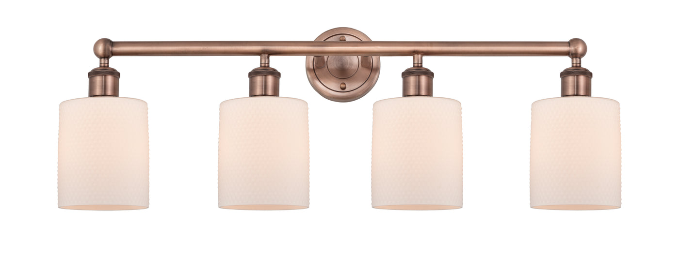 Edison Bath Vanity Light Cast Brass 33 Inch