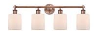 Edison Bath Vanity Light Cast Brass 33 Inch