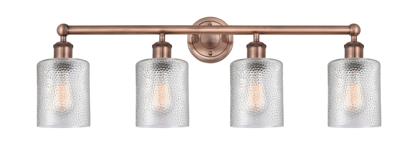 Edison Bath Vanity Light Cast Brass 33 Inch