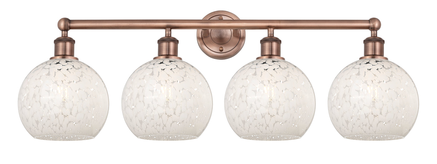 Edison Bath Vanity Light Cast Brass 33 Inch