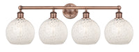 Edison Bath Vanity Light Cast Brass 33 Inch